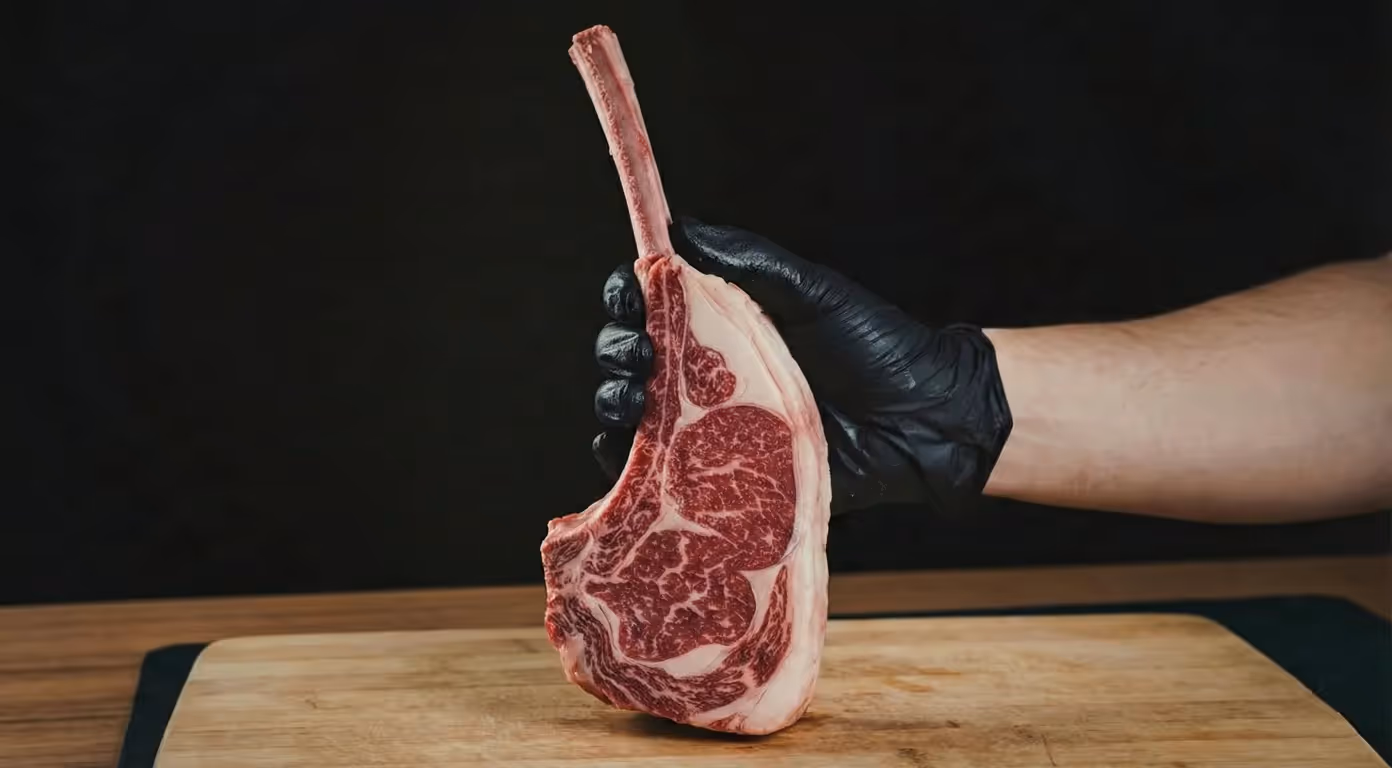 Tomahawk Ribeye steiks 1 - 1,1 Kg